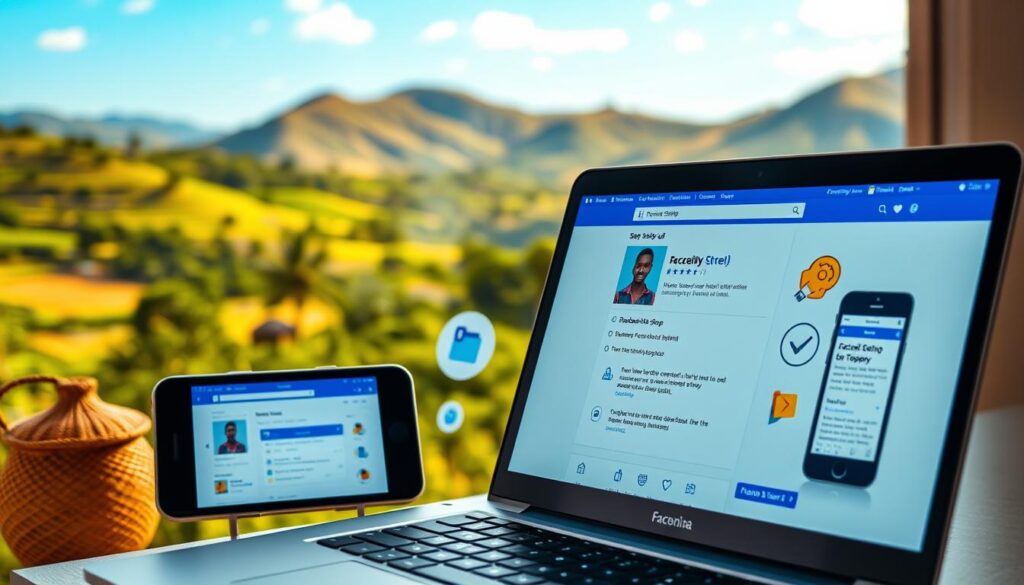 Facebook shop setup Tanzania step-by-step guide
