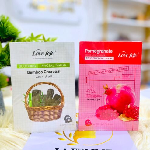 LOVE JOJO FACIAL MASK.