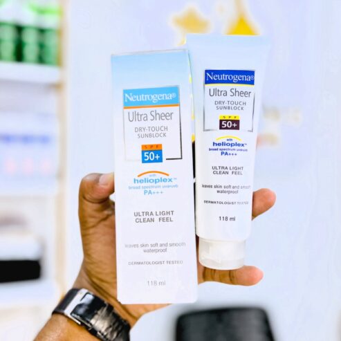 NEUTROGENA ULTRA SHEER DRY-TOUCH SUNBLOCK SPF 50