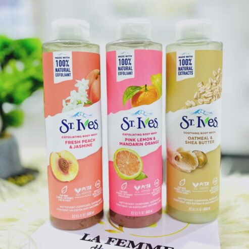 ST IVES EXFOILATING BODY WASH