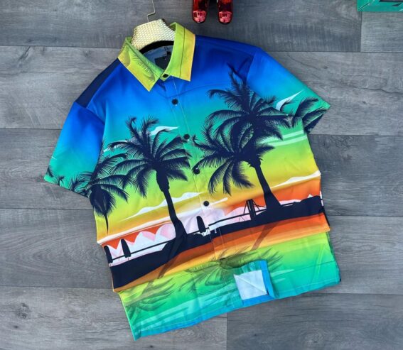 Tropical Sunset Hawaiian Shirt