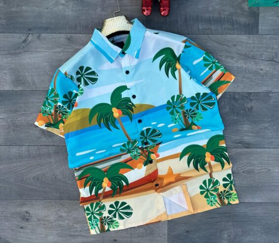 Tropical Sunset Hawaiian Shirt